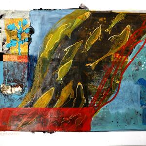 Malerei, Mixed Media und Collage
