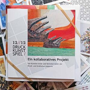 12..12 Druck Kunst Memory Spiel