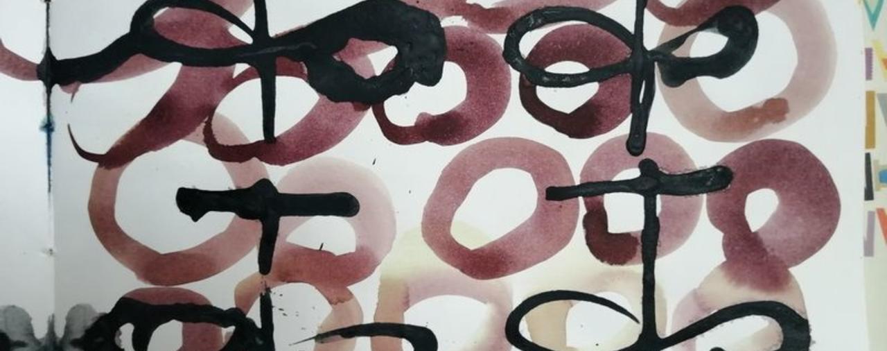 Mein erster Beitrag bei der Online-Kunstschule 